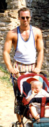 Max & pappa, Borgholm -94